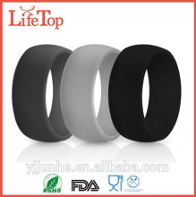 Custom Design Silicone Wedding Ring, Silicone Wedding Band