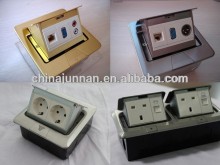 waterproof electrical floor box/ HDMI / USB / rj45 / AV etc.