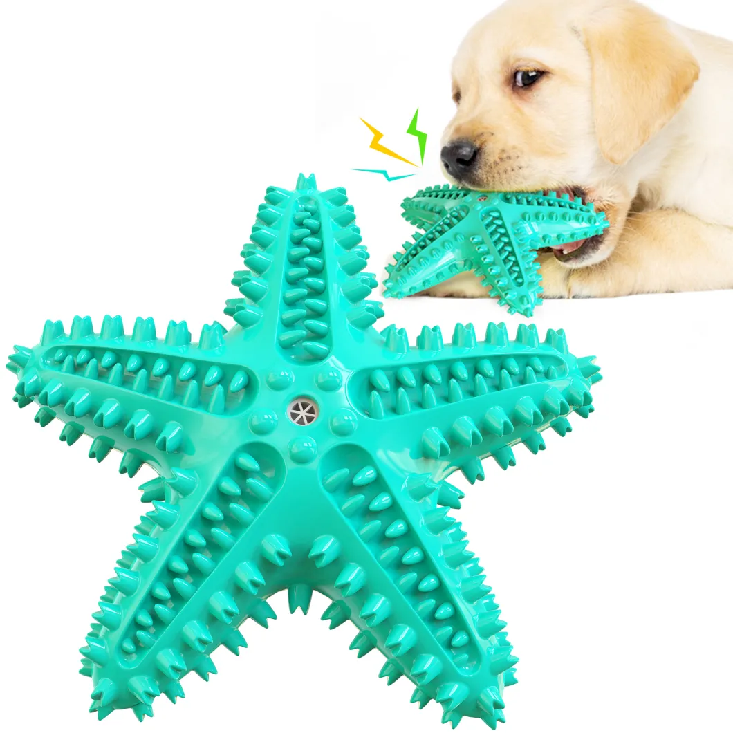 Pet Supply Star-Shaped Squeaky Dog Chewing Toy Pet Toys