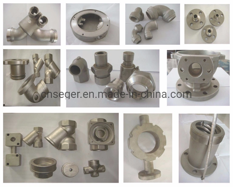 OEM Lost Wax Precision Investment Casting Spare Parts with CNC Machining