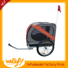 Hot selling pet dog products high quality bicycle trailer for dog
