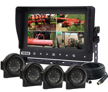Quad Waterproof Monitor System