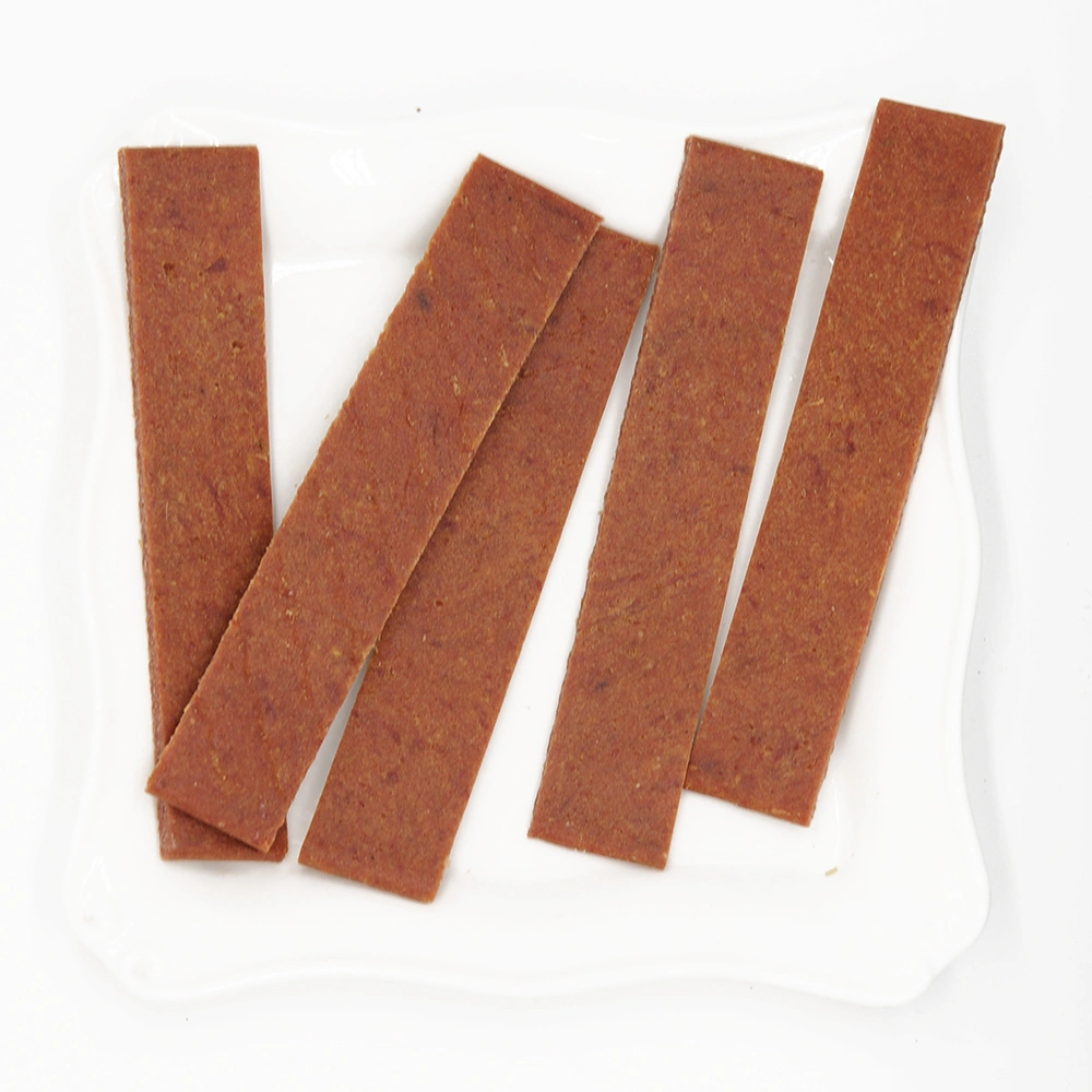 China OEM Beef Strips Dog Snacks Slices Pet Treats