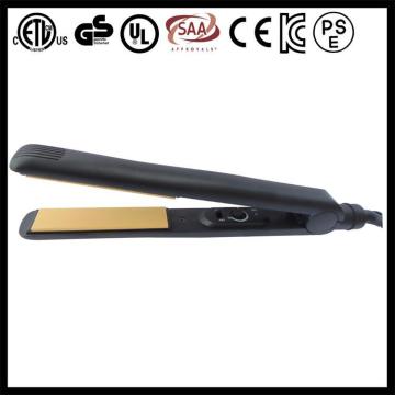 electronic hair equitment ceramic coated professional hair straightener with temperature control electronic hair straightener