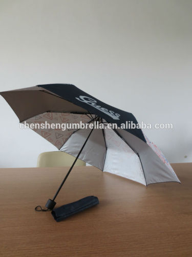 Best Seller Advertising Silver Coating Umbrella
