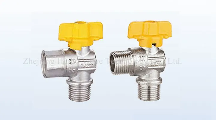 Chrome Plated Brass Angle Valve 1/2