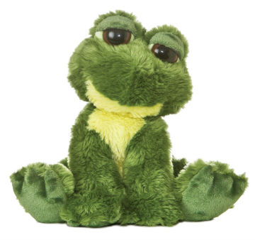 green big frog plush toy, plush frog dog pet toy, green frog plush toy