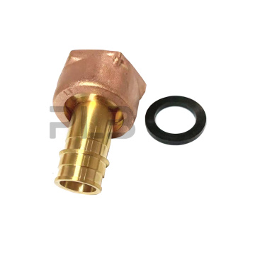 3/4'' lead free brass push fit water meter coupling