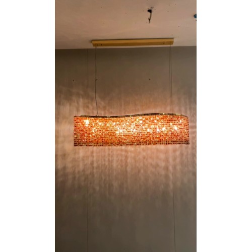 Perle di cristallo in stile moderno Luce soffitto per casa e hotel