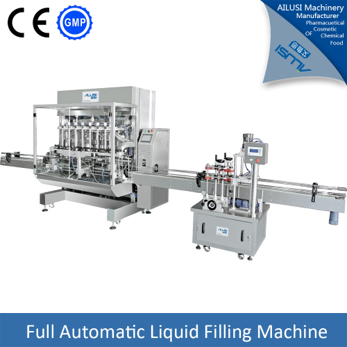 Automatic Shampoo Bottle Liquid Filling Line And Capping Machine