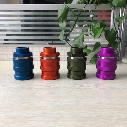 ISO16028 Quick Coupling FF0B ตัวเมียสีแดง