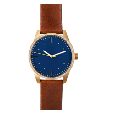 Wrist Watch Minimalist Leather Strap Quartz Watch