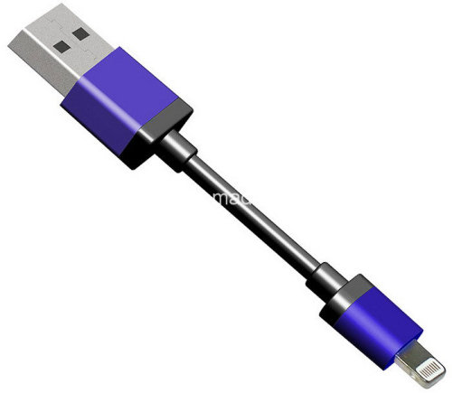रंगीन USB दौर केबल iPhone5 के लिए (CA-उल-011)