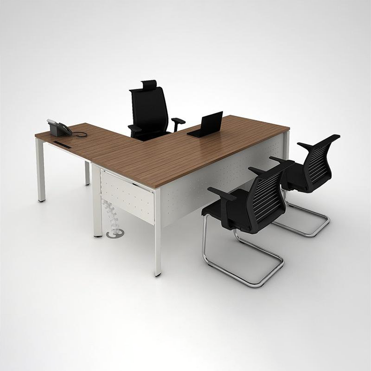 Simple L Shaped Office Desk
