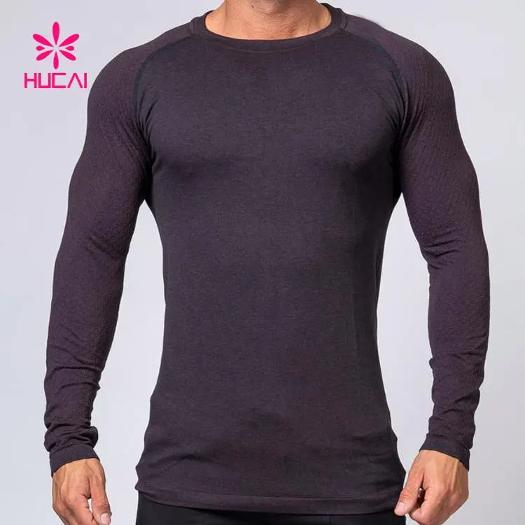 Custom Logo Men Sweatshirts Pullover Professional Gym Men Long Sleeve Shirts