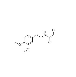 2-cloro-n- (2- (3,4-dimetoxifenil) etil) acetamida CAS 14301-31-6