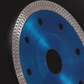 Herramienta de mosaico de calidad de alta gama 7 pulgadas 180 mm ultra delgada turbo turbo mesh diamante sierra de diamante disco de diamante para cortar baldosas de cerámica