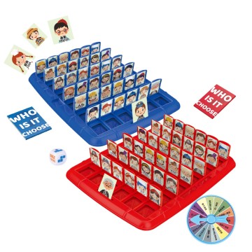 Hot Selling Guess Who Am I: Quick Thinking Questions Fun Card Board Game for Children's Toys