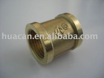 Brass female union connector