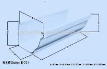 wholesale vinyl downspout/pvc rain gutter system