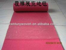 Non woven Plain Exhibition / Red exhibition carpet