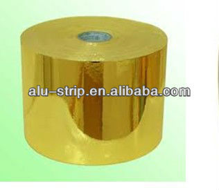 golden color aluminum foil paper