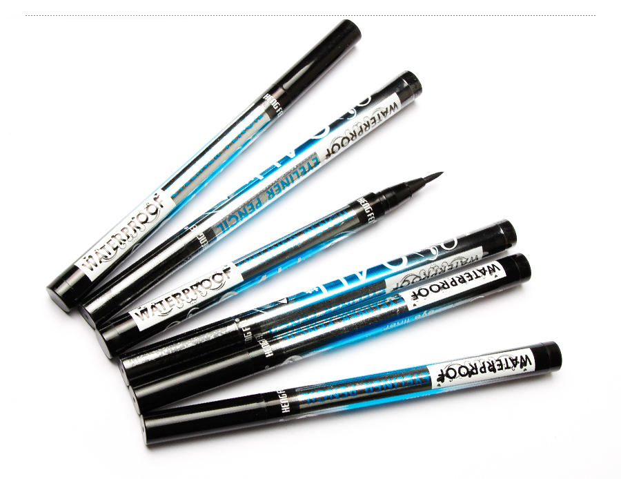HengFei Matte Liquid Eyeliner Pencil Private Label No shading Black Pen