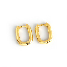 Stylish Women's Jewelry: Explore 925 Silver Hoop Earrings and 18K Gold Plated Square Huggies