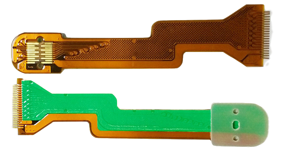 Flexible green oil solder mask circuit board