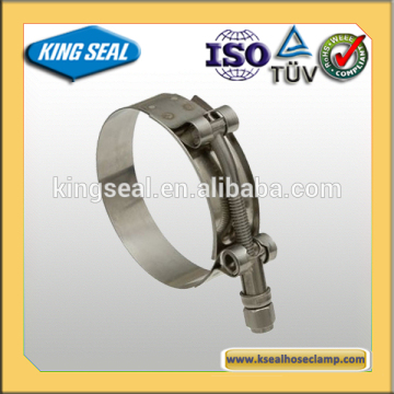 Stainless Steel T-Bolt pipe clamp KTB837SS