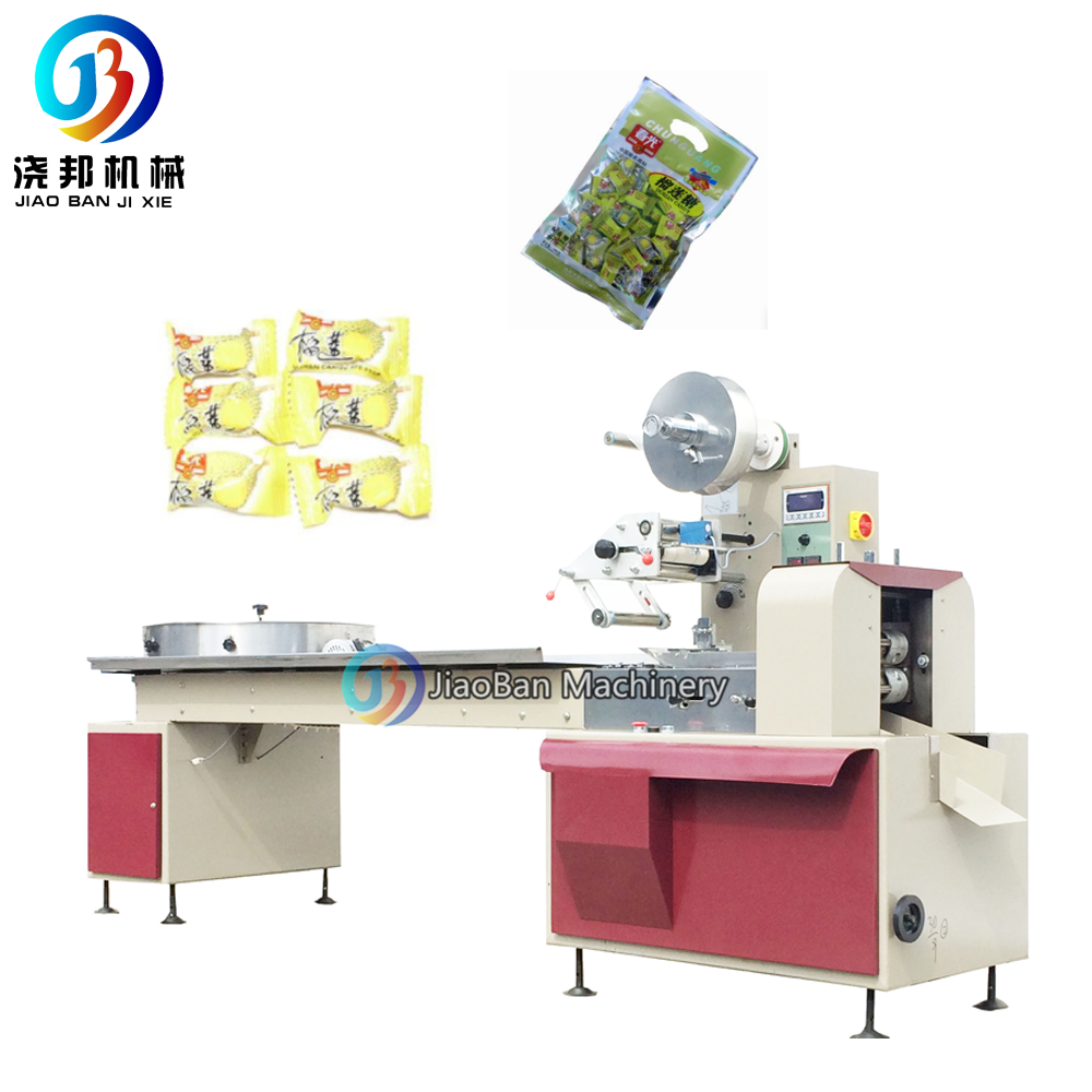 JB-800 Hot Sale High Speed Candy Packing Machine Automatic Pillow Candy Packing Machine Flow Wrapping Machine