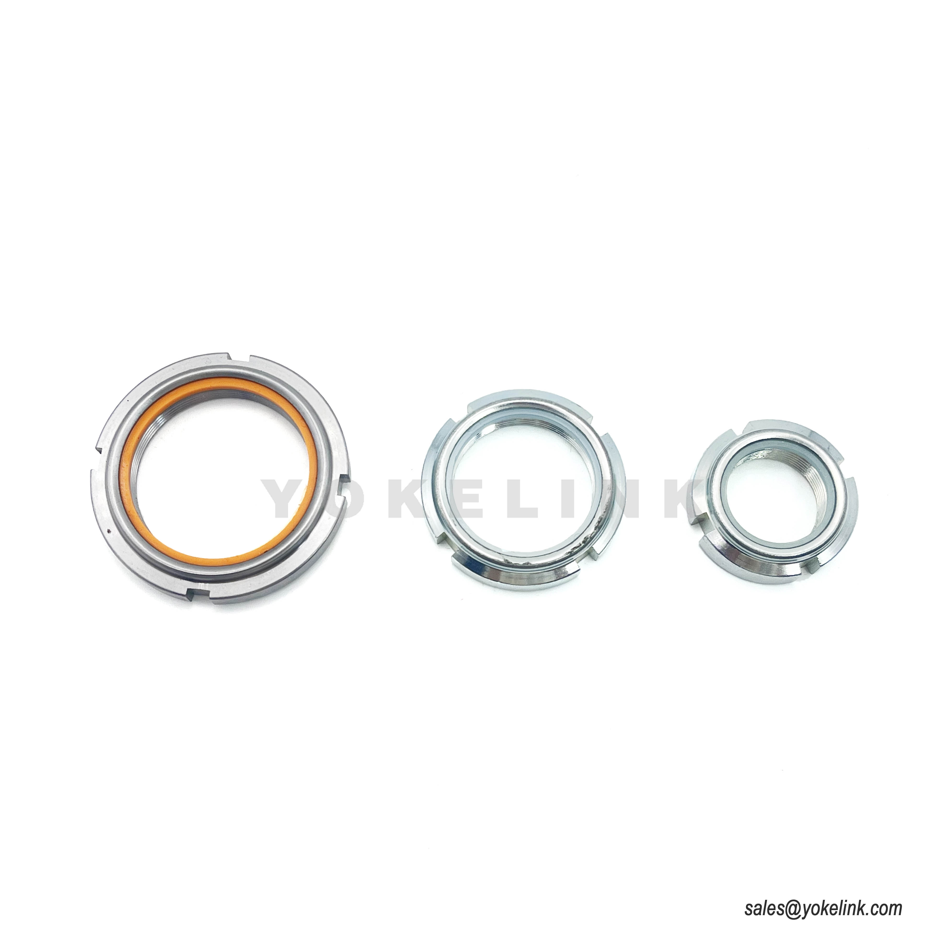 Kerek anya csapágyrögzítő hornyos kerek anya (7) Round Nut Bearing Lock Slotted Round Nut (7)