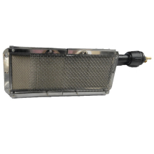 Flameless infrared gas catalytic panel heaters for industrial heating tech