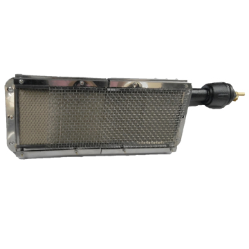 Flameless infrared gas catalytic panel heaters for industrial heating tech