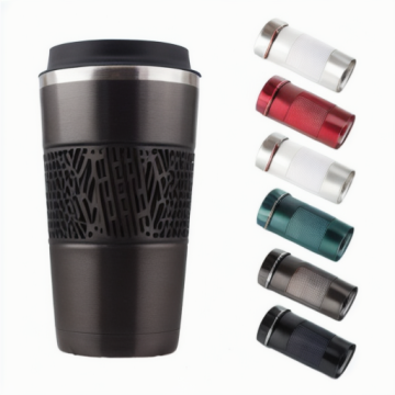 Customizable Silicone Coffee Cup Sleeve, Holder, and Water Bottle Band