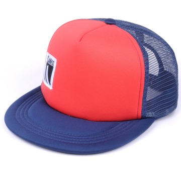 100% cotton mesh cap/cool trucker caps/flat brim trucker caps