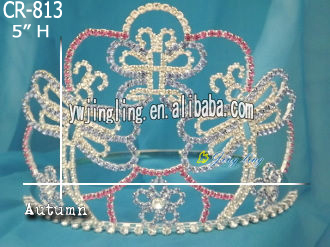 Custom Crystal Butterfly Tiaras