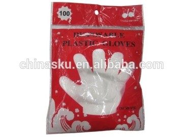 Disposable plastic wholesale kitchen use gloves