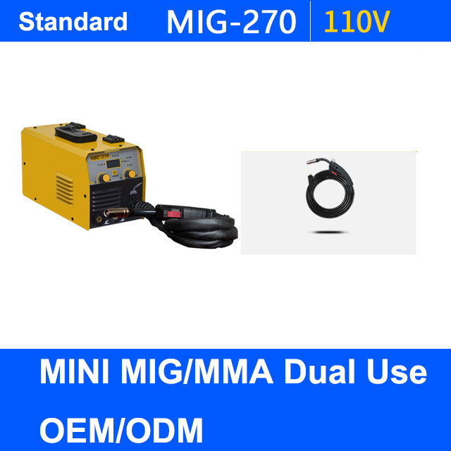 110V/220V Portable Mini CO2 Shielded Automatic Welder MIG/MMA 2 in 1 IGBT Inverter 250A Secondary Bonding Ac Dc Welding Machine