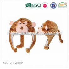 Plush Animal Hat Monkey Shaped Animal Hat