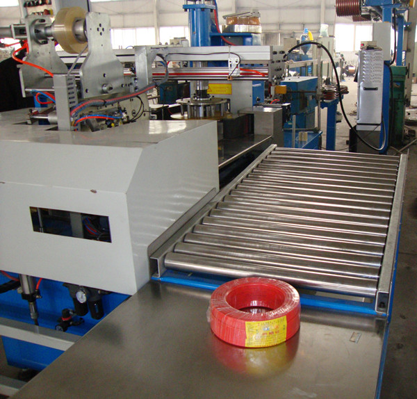 Cable Coiler Shrink Film Packing Machine