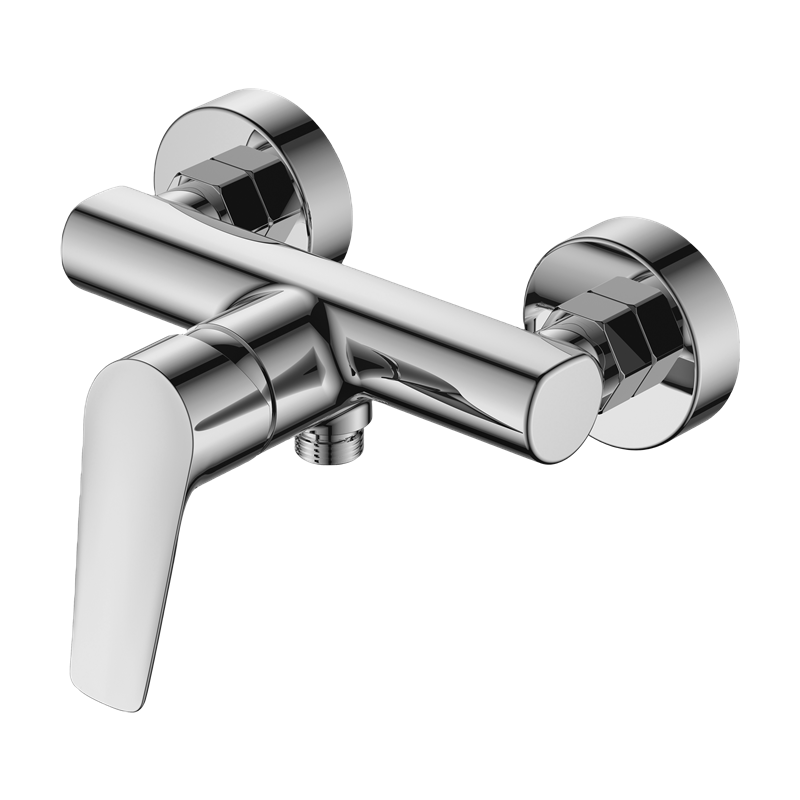 Single lever shower mixers