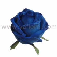 Artificial rose silk flower heads cheap artificial flower head sifl rose flower head from yafloral