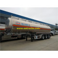 42m3 Tri-axle Dizeli Trailers Mafuta ya Tanker