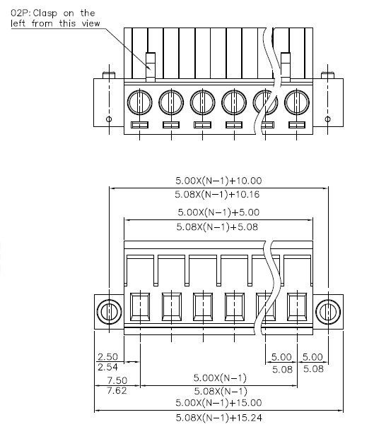 5pin Screw Connector