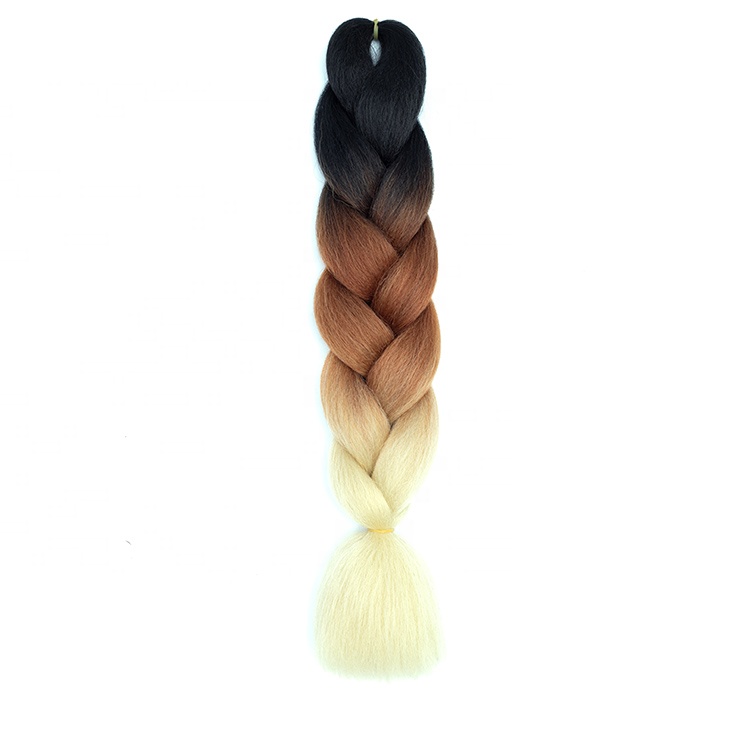 Julianna jumbo crochet hair braid 24inch 100gram cheap braid hair wholesale for afro salon Jumbo Braid