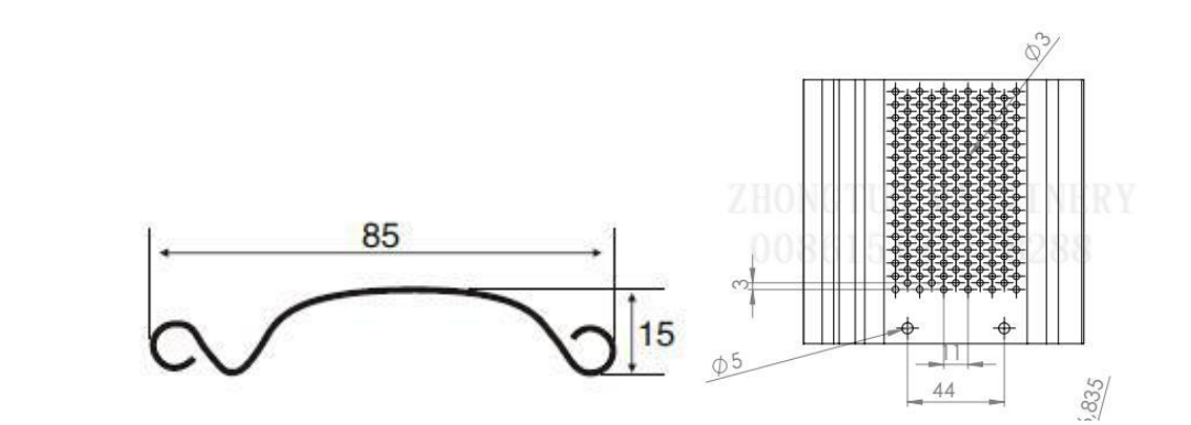 China supplier shutter door slat rolling shutter strips making machine for sale