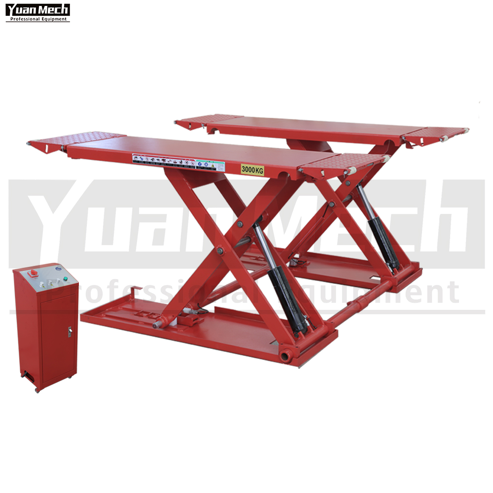 Automotive Low Mid Rise Scissor Car Lift