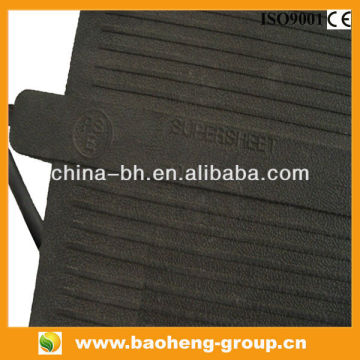 OUTDOOR RUBBER SNOW MELT MAT