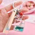 New Unicorn Liquid Keychain